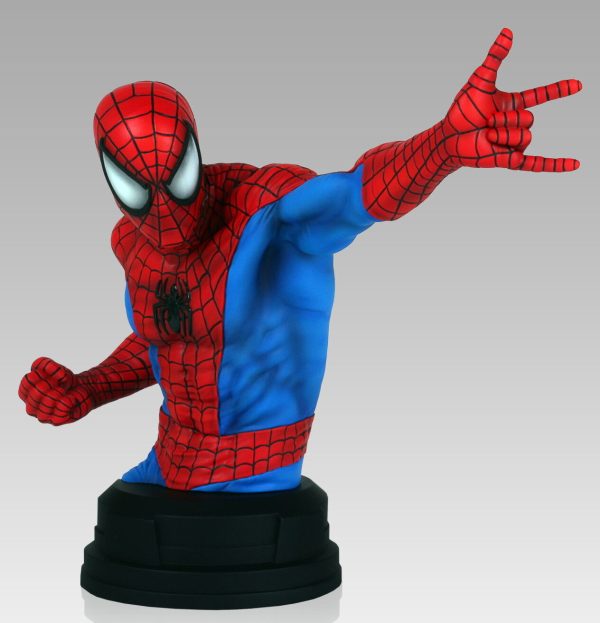Gentle Giant Spider-Man Mini Bust 890/1200 Classic Red and Blue Suit NEW SEALED - Image 2