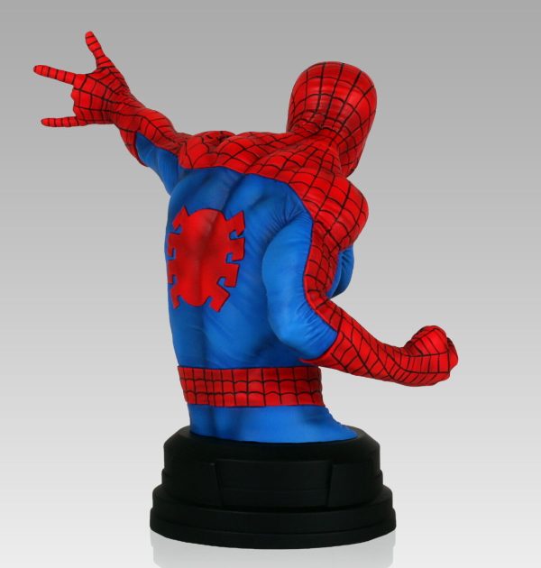 Gentle Giant Spider-Man Mini Bust 890/1200 Classic Red and Blue Suit NEW SEALED - Image 3