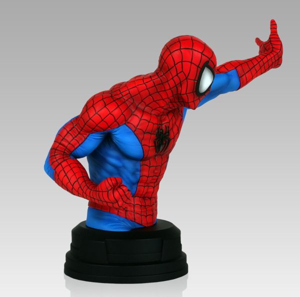 Gentle Giant Spider-Man Mini Bust 890/1200 Classic Red and Blue Suit NEW SEALED - Image 4