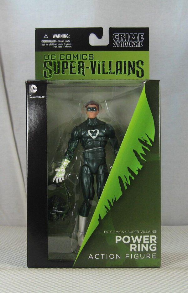 Power Ring DC Super-Villains Crime Syndicate Action Figure DC Collectible SEALED - Image 2