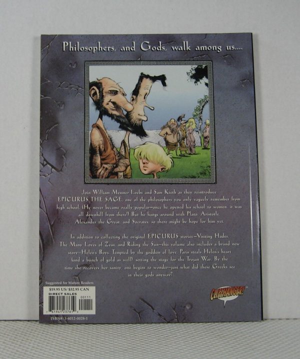 Epicurus The Sage Paperback William Messner-Loebs Sam Kieth BRAND NEW - Image 2
