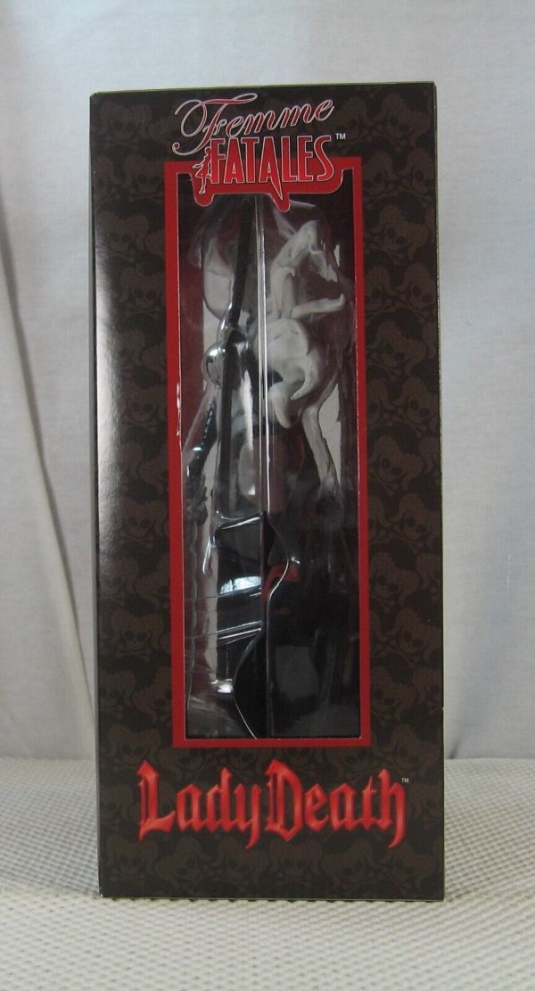 Lady Death III Femme Fatales Figure Statue Diamond Select NEW SEALED - Image 3
