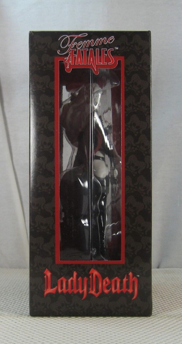 Lady Death III Femme Fatales Figure Statue Diamond Select NEW SEALED - Image 5