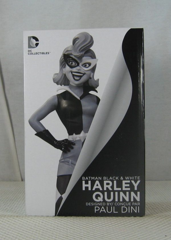 Harley Quinn Black and White Statue Paul Dini 1905/5200 1st Edition NEW SEALED - Image 2