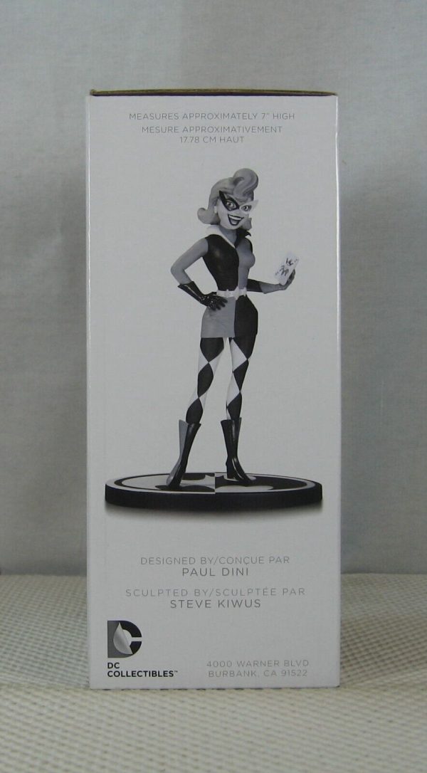 Harley Quinn Black and White Statue Paul Dini 1905/5200 1st Edition NEW SEALED - Image 5