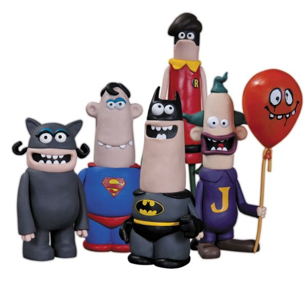 DC Nation Aardman Action Figure 5-Pack DC Collectibles NEW SEALED