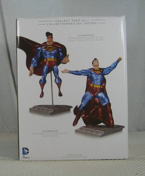 Superman The Man of Steel Statue Moebius DC Collectibles SEALED - Image 4