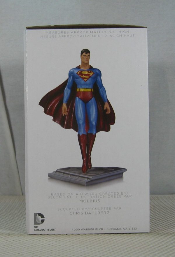 Superman The Man of Steel Statue Moebius DC Collectibles SEALED - Image 5