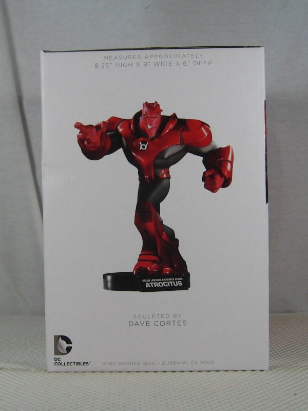 Atrocitus Statue Green Lantern Animated Series DC Collectibles NEW SEALED - Image 5