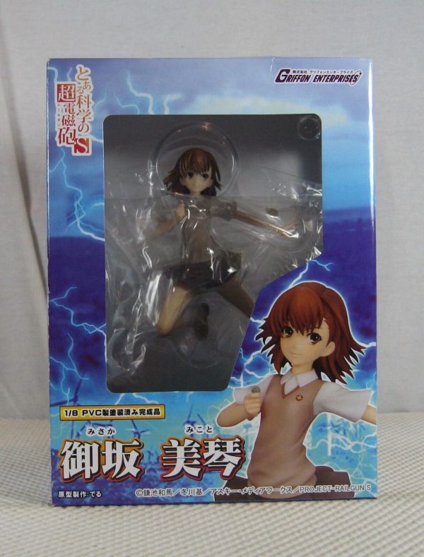 Mikoto Misaka 1/8 Figure A Certain Scientific Railgun Griffon Enterprises SEALED - Image 4