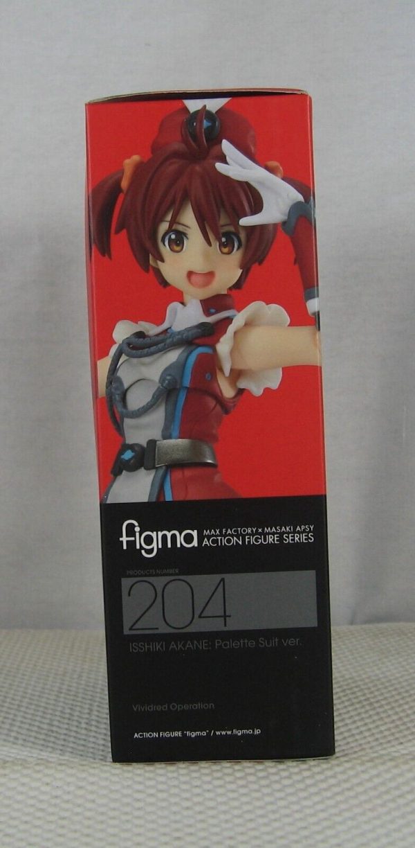 Vividred Operation Figma 204 Akane Isshiki Palette Suit Figure Max Factory NEW - Image 5