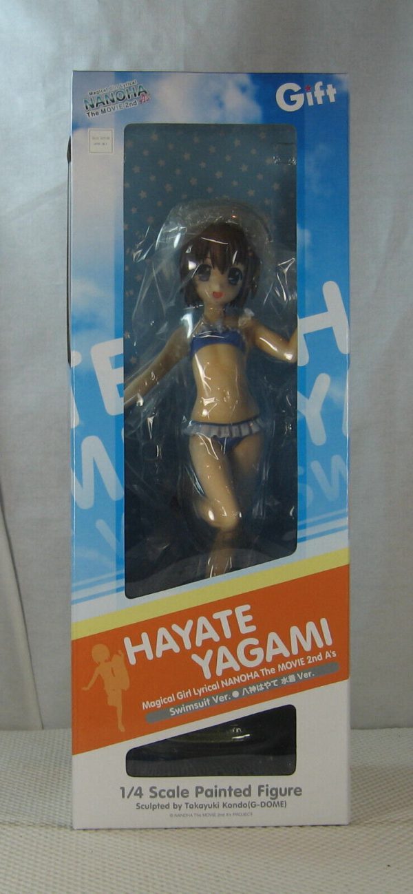 Gift Hayate Yagami 1/4 Swimsuit Figure Magical Girl Lyrical Nanoha NEW SEALED - Image 5