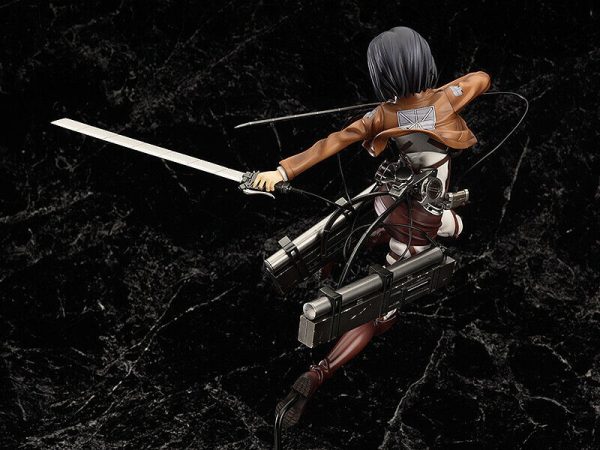 Mikasa Ackerman 1/8 Deluxe Figure Attack on Titan Good Smile 1st Edition NEW SEALED - Image 2