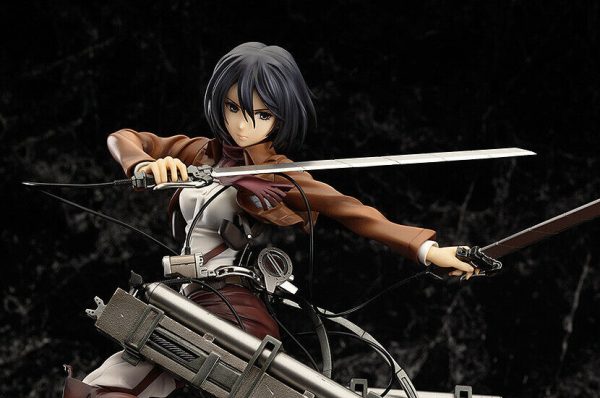 Mikasa Ackerman 1/8 Deluxe Figure Attack on Titan Good Smile 1st Edition NEW SEALED - Image 3