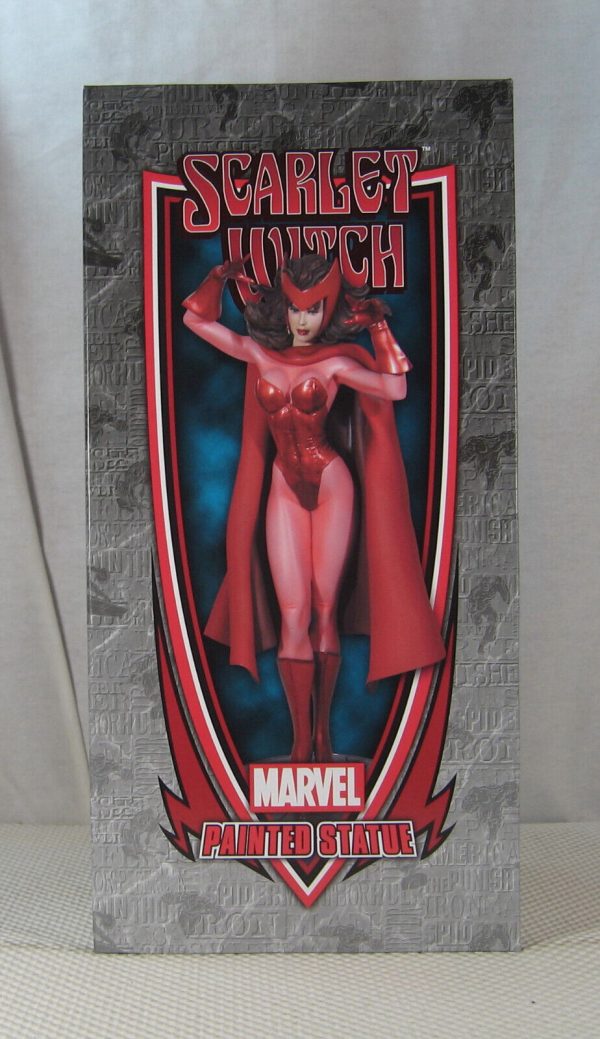 Scarlet Witch Museum Statue 661/850 Bowen Designs NEW SEALED - Image 3