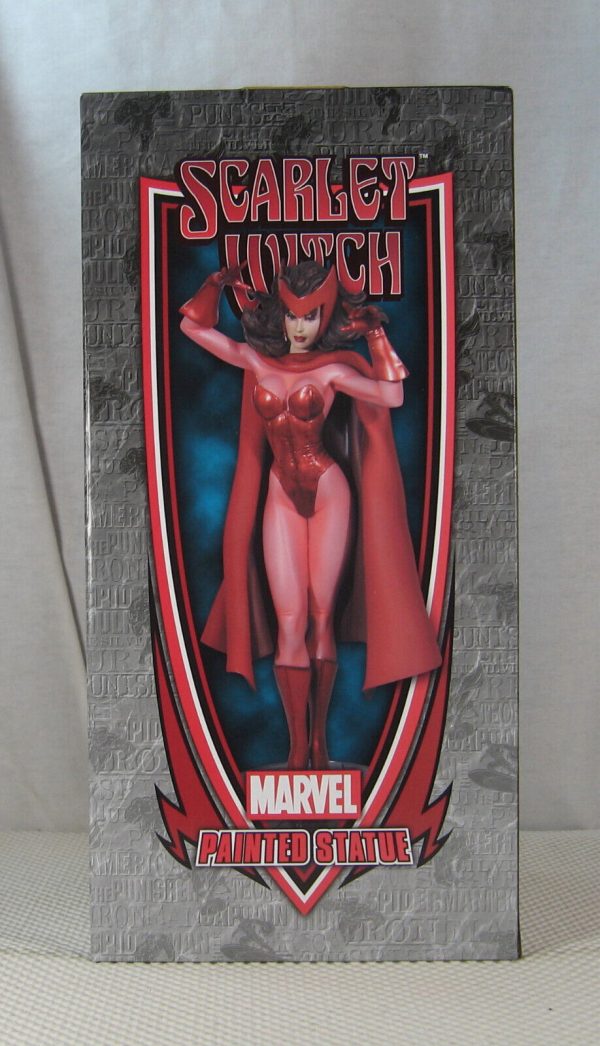 Scarlet Witch Museum Statue 661/850 Bowen Designs NEW SEALED - Image 5