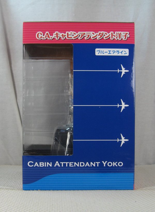 WING Cabin Attendant Yoko Miyazawa Blue Figure Lechery Twilight Figure NEW - Image 6