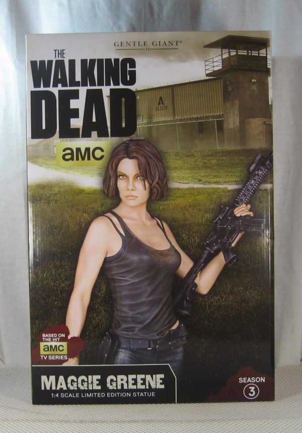 Walking Dead Maggie Green 1/4 Statue 343/450 Will Harbottle Gentle Giant SEALED - Image 2