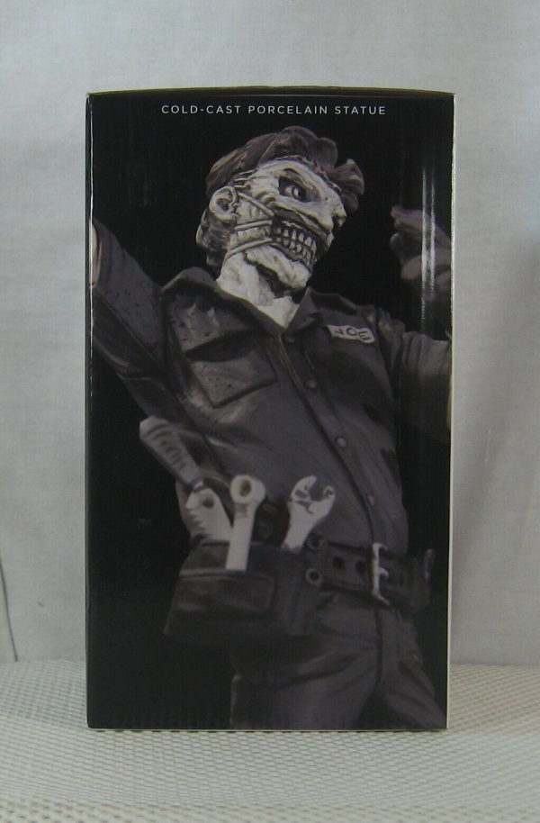 Batman Black and White The Joker Statue by Greg Capullo NEW SEALED - Image 3