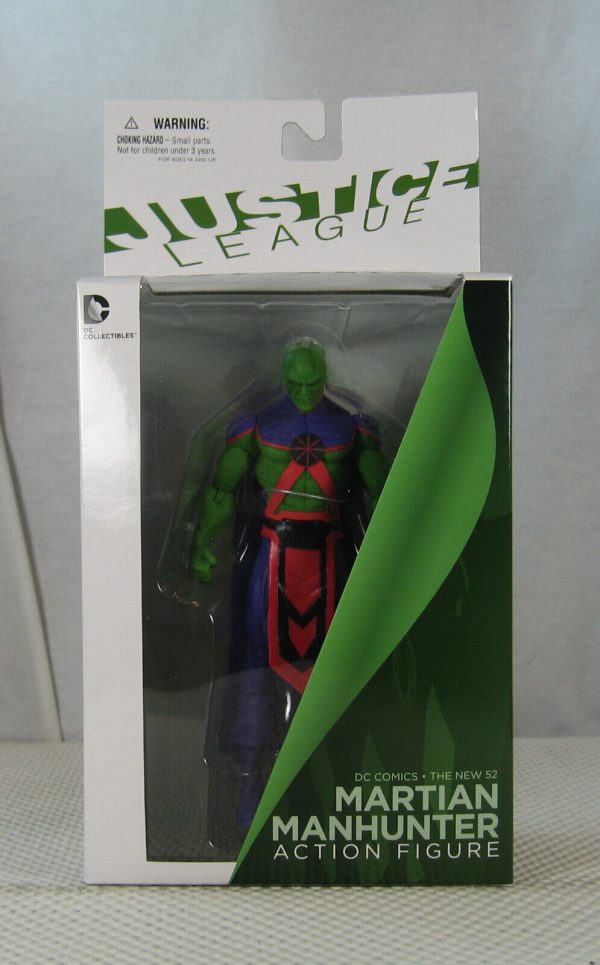 Justice League Martian Manhunter Action Figure New 52 DC Collectibles NEW SEALED - Image 2