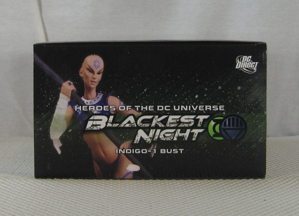 Indigo-1 Bust Blackest Night Heroes of the DC Universe 254/3500 NEW SEALED - Image 6