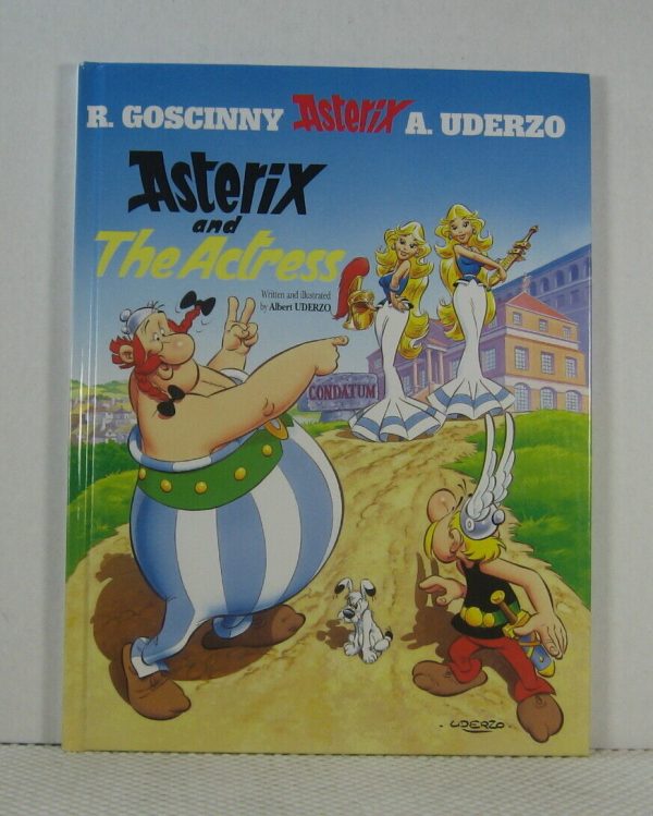 Asterix and the Actress Hardcover Uderzo The Adventures of Asterix Album #31 NEW
