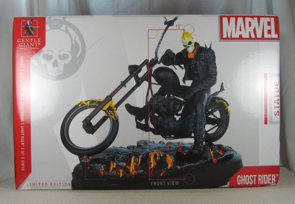Gentle Giant Ghost Rider Statue 084/250 Johnny Blaze Marvel NEW SEALED - Image 2