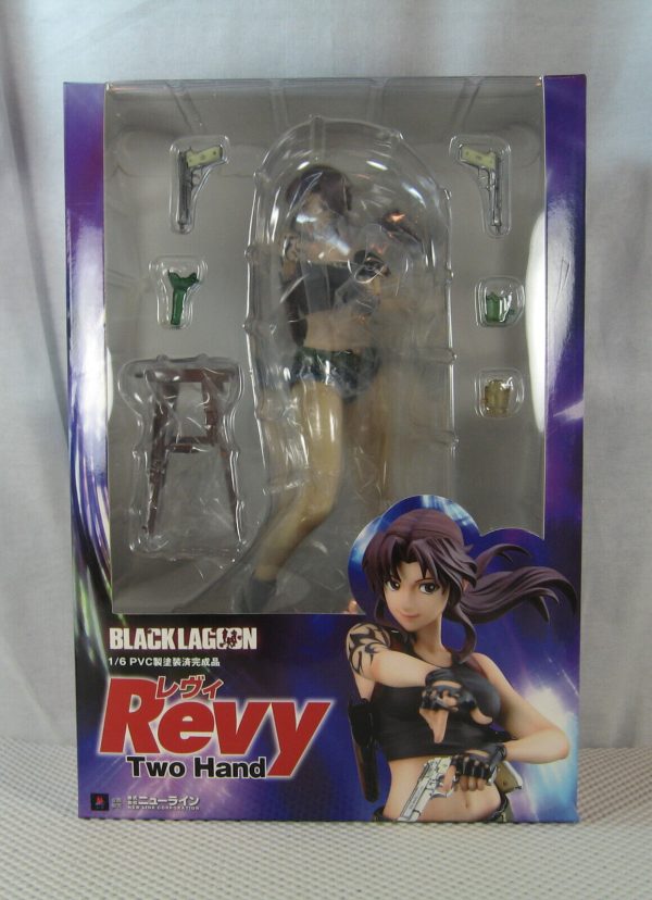 Black Lagoon Revy Two Hand 1/6 Scale PVC Figure New Line Yamato BRAND NEW - Image 4