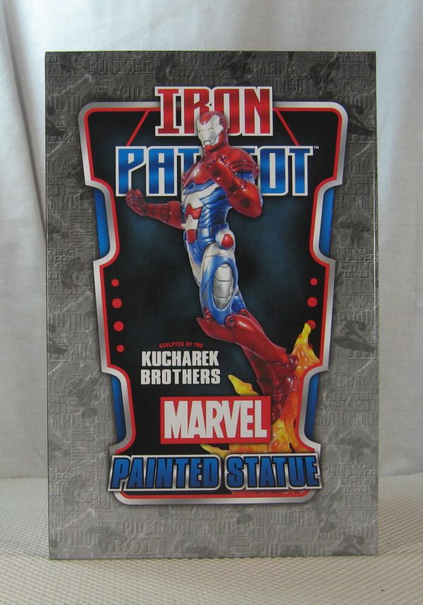 Iron Patriot Statue 444/700 Bowen Designs NEW SEALED - Image 2
