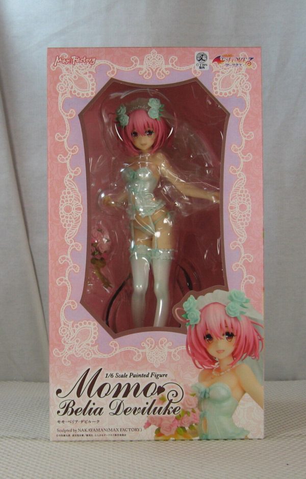 To Love-Ru Darkness Momo Belia Deviluke 1/6 Wedding Figure Max Factory SEALED - Image 4
