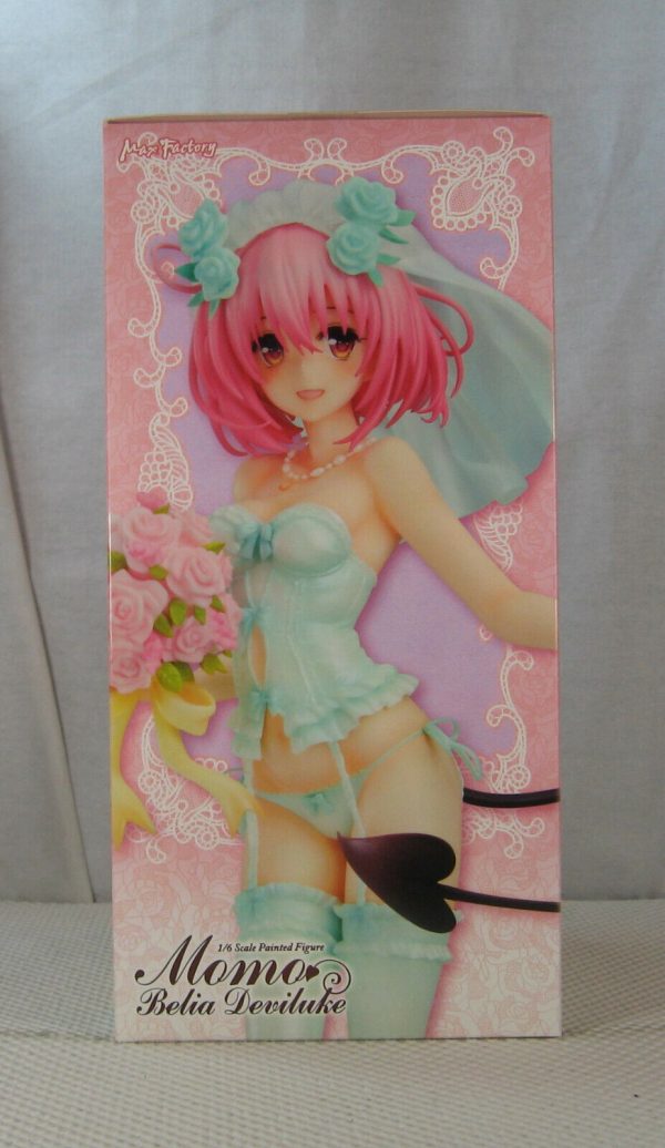 To Love-Ru Darkness Momo Belia Deviluke 1/6 Wedding Figure Max Factory SEALED - Image 5