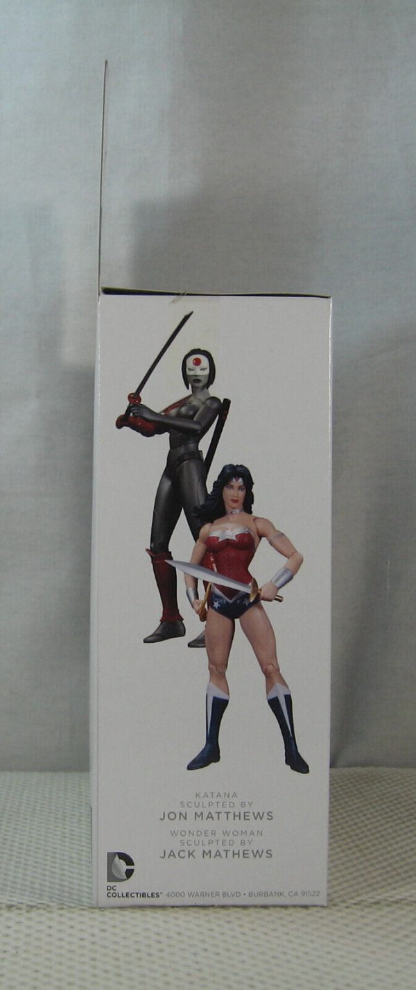 Wonder Woman vs Katana Action Figure 2-Pack Set New 52 DC Collectibles SEALED - Image 5