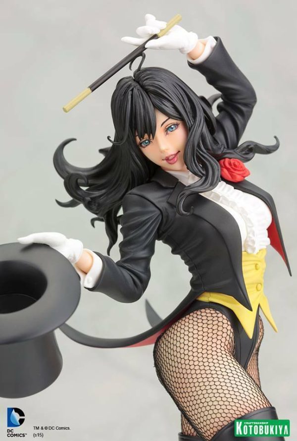 Zatanna Bishoujo Statue Kotobukiya 1st Edition DC Comics BRAND NEW - Image 3