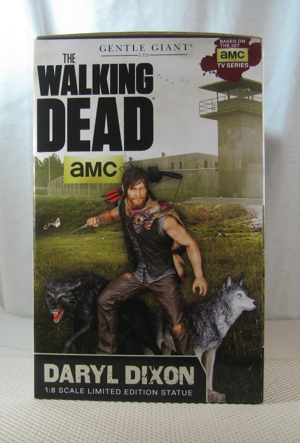 Walking Dead Daryl Dixon & Wolves Exclusive Statue 111/200 Gentle Giant SEALED - Image 5