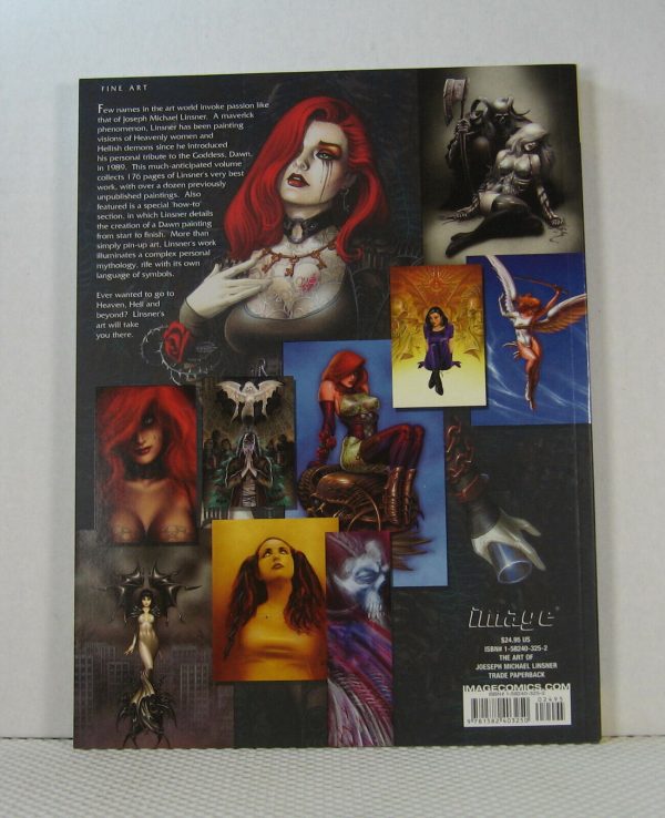 The Art of Joseph Michael Linsner TPB 1st Printing Image Comics BRAND NEW - Image 2