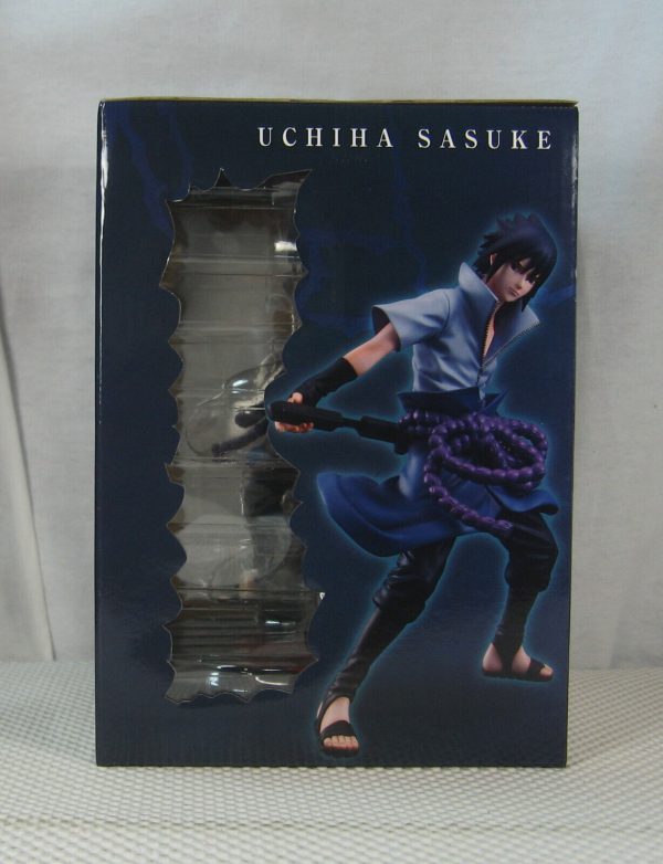 MegaHouse Naruto Shippuden Uchiha Sasuke G.E.M. Figure Statue 1st Edition SEALED - Image 5