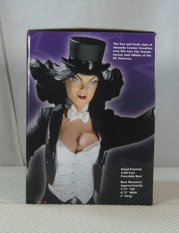 Zatanna Bust 814/2000 Women of the DC Universe Series 3 Amanda Conner NEW SEALED - Image 3