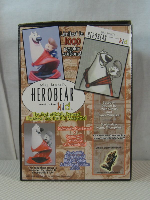 HeroBear and the Kid Bust AP 81/100 Mike Kunkel Electric Tiki BRAND NEW - Image 2