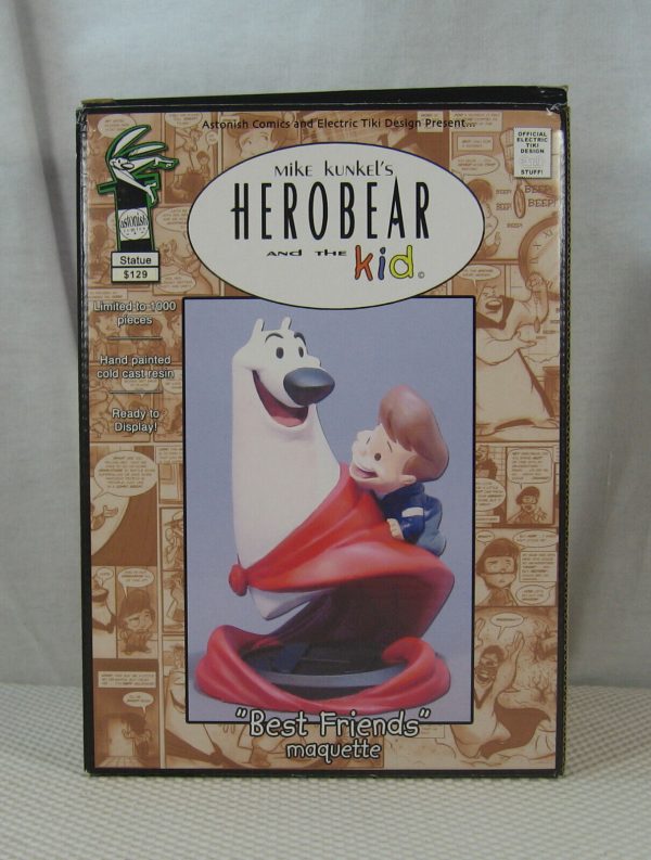 HeroBear and the Kid Bust AP 81/100 Mike Kunkel Electric Tiki BRAND NEW - Image 3
