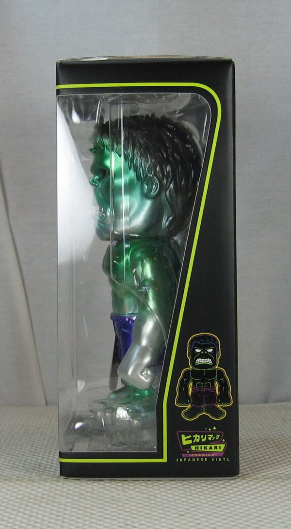 Funko Hulk Metallic Premium Hikari Sofubi Figure EE Exclusive NEW SEALED - Image 2