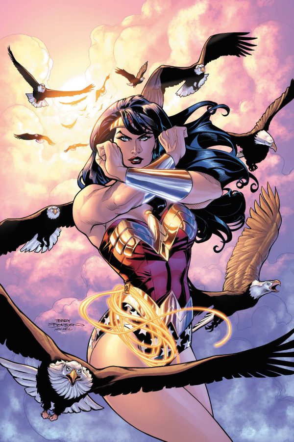 Wonder Woman (Vol 3) #1 Cover Poster by Terry Dodson NEW SEALED