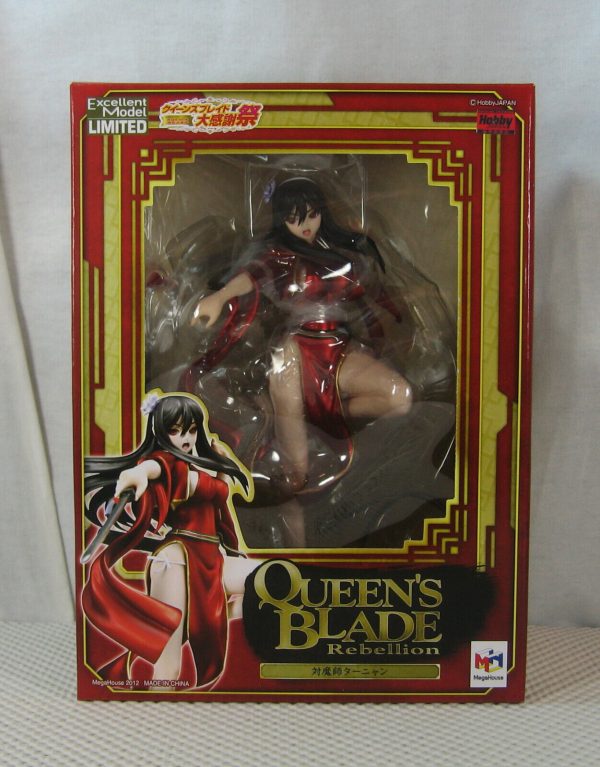 Queen's Blade Rebellion Ta Nya 1/8 Limited Figure with Art Card MegaHouse SEALED - Image 3