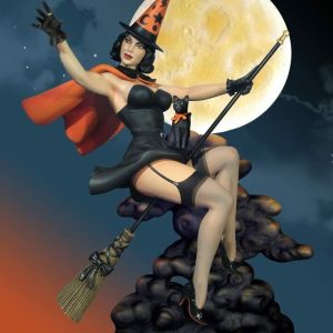 Tweeterhead Kimba The Witch Maquette Statue Happy Halloween Cusanelli NEW SEALED