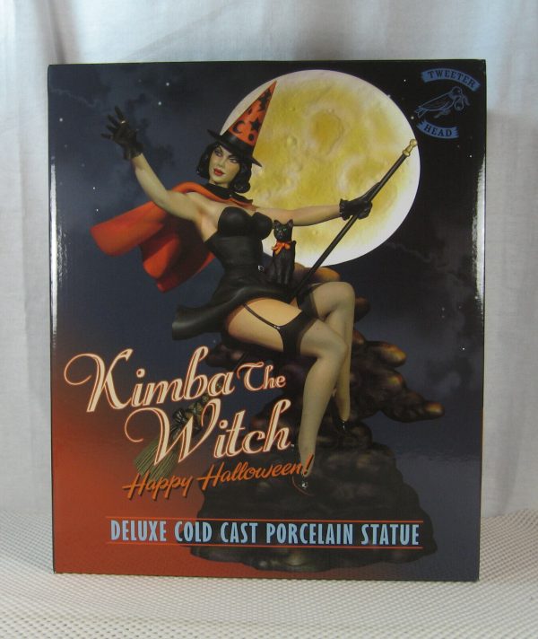 Tweeterhead Kimba The Witch Maquette Statue Happy Halloween Cusanelli NEW SEALED - Image 3