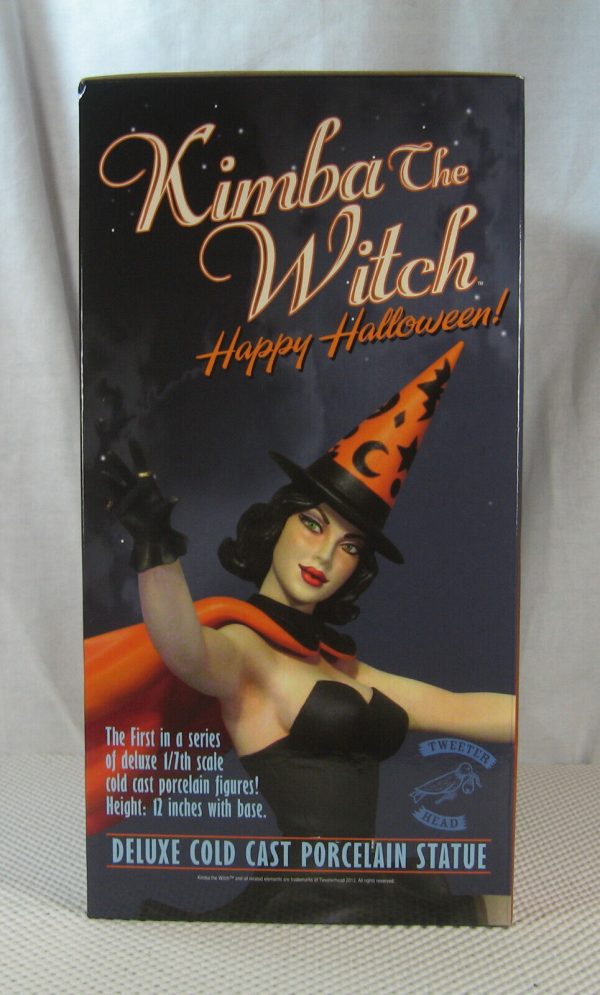 Tweeterhead Kimba The Witch Maquette Statue Happy Halloween Cusanelli NEW SEALED - Image 4