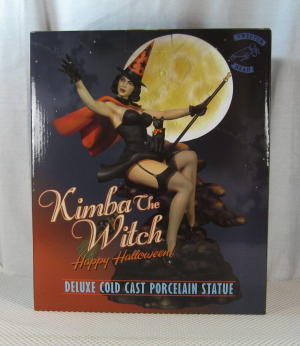 Tweeterhead Kimba The Witch Maquette Statue Happy Halloween Cusanelli NEW SEALED - Image 5