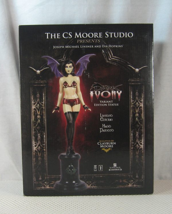 Dark Ivory Variant Statue 211/500 Clayburn Moore Joseph Linsner NEW SEALED - Image 3