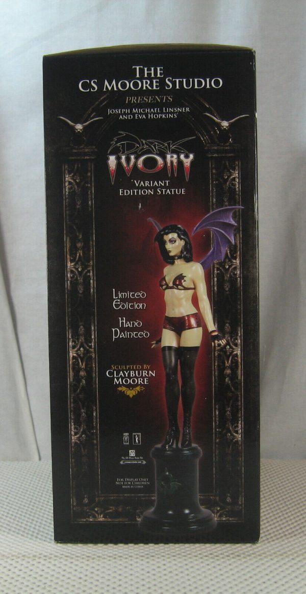 Dark Ivory Variant Statue 211/500 Clayburn Moore Joseph Linsner NEW SEALED - Image 4