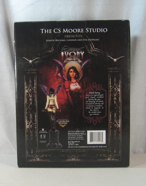 Dark Ivory Variant Statue 211/500 Clayburn Moore Joseph Linsner NEW SEALED - Image 5