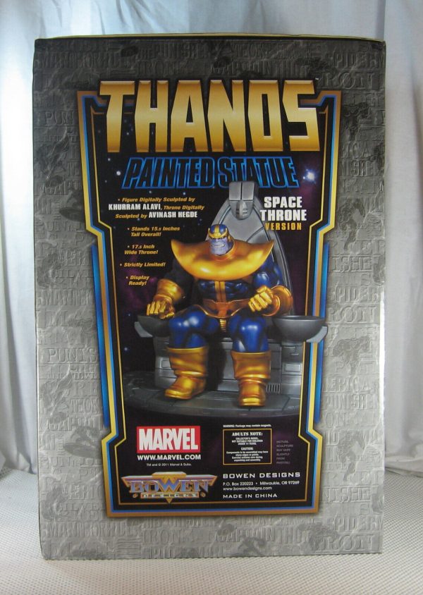 Thanos on Space Throne Statue 287/600 Bowen Designs Marvel Avengers BRAND NEW - Image 3